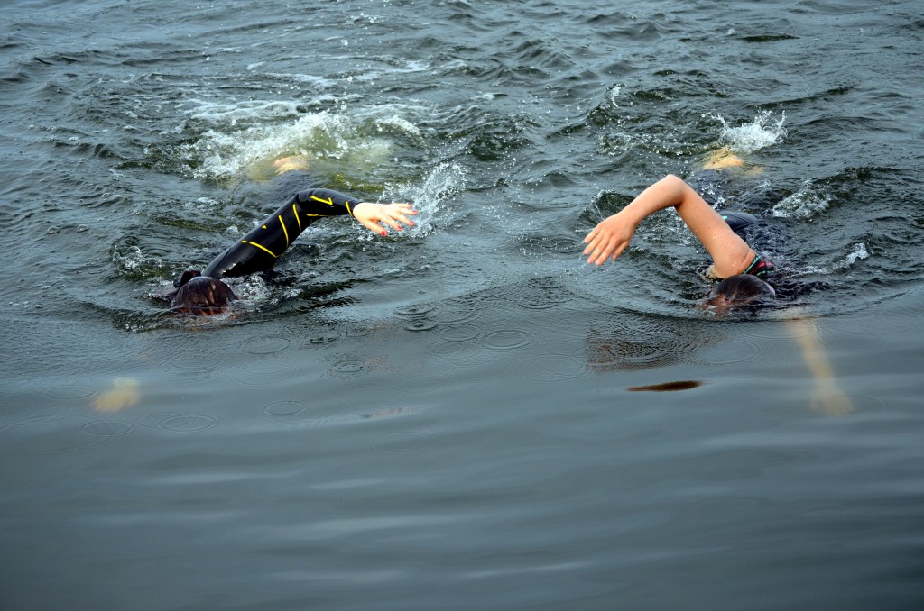 Swimming in open water